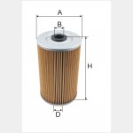 Wkład filtra oleju hydraulicznego WH 651- Zastosowanie: Walec Stavostroj, ładowarka UNC 200