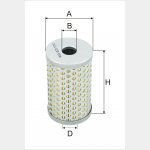 Wkład filtra oleju  WO 021 - Zamienniki: WO 10-13, H 601, H 601/4, OM 512, SH 56212