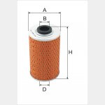 Wkład filtra oleju WO 590 - Zastosowanie: Ciągnik Zetor