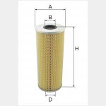Wkład filtra oleju WO 663 - Zamiennik: WO 90-150.362.25