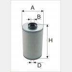 Wkład filtra paliwa WP 084-Fx -Zamiennik: WP 10-5/C, P 929/1, PM 801,
