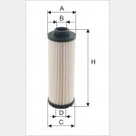 Wkład filtra paliwa - WP 1004x - Zamiennik: WP 15-55x, PU 855x, PE 977, SN 70186