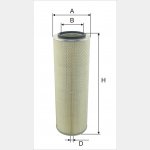 Wkład filtra powietrza WPO 058 - Zamiennik: AM 420A