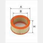 Wkład filtra powietrza WPO 244 - Zamiennik: WA 20-800, C 20189, AR 307,  SA 1368 
