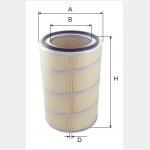 Wkład filtra powietrza WPO 303 - Zamiennik: WA 30-1430, C 311226, SA 10422 