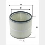 Wkład filtra powietrza WPO 335-02-P - Zastosowanie: Śrutownice