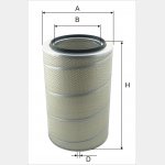Wkład filtra powietrza WPO 346 - Zamiennik: WA 30-1430, C 311226/1, AM 401/2, SA 14532 