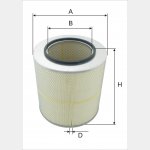 Wkład filtra powietrza WPO 351 - Zamiennik: C 351592, AM 408/3, RA 045, SA 14510