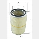 Wkład filtra powietrza WPO 371 - Zamiennik: C 29 1055, AM 404/1, SA 17569