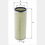 Wkład filtra powietrza WPO 396 - Zamiennik: WA 30-470, C 16 302, SA 11683 K 