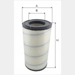 Wkład filtra powietrza WPO 401 - Zamiennik: WA 20-2180, C 291410, C 291410/2, AM 447/1, SA 16206