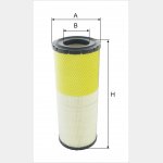 Wkład filtra powietrza WPO 403 - Zamiennik: WA 20-1160, C 21 790, AM 447/3, SA 16128