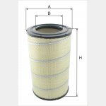 Wkład filtra powietrza WPO 416 - Zamiennik: C 31 1495, AM 416/5, SA 16240