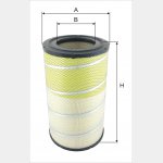 Wkład filtra powietrza WPO 418 - Zamiennik: C 321700, C 321700/2, AR 350/5, SA 16120