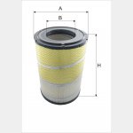 Wkład filtra powietrza WPO 427 - Zastosowanie: generator Catepillar