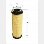 Wkład filtra powietrza WPO 587 - Zamiennik: WA 20-249, C 1196, C 1196/2, AR 350/1, SA 16074 