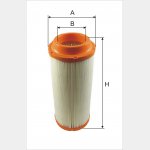 Wkład filtra powietrza WPO 660 - Zamiennik: WA 20-840, C 15300, AR 200/7, SA 17100