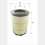 Wkład filtra powietrza WPO 722 - Zastosowanie: WA 20 2100, C 30 12 40, AM 416/1, SA 16111