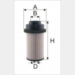 Wkład filtra paliwa  WP 1015x - Zamiennik: WP 1512x, PU 999/2 x, PE 975, SN 30014, SK 3293,  P 5510,