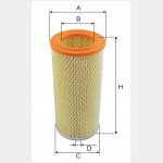 Wkład filtra powietrza WPO 134 - Zastosowanie: Wózki widłowe TOYOTA 5