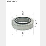 Wkład filtra powietrza WPO 3114-05 Zamienniki: C 42 475, SL 81437, SA 19689