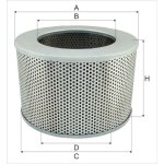 Wkład filtra powietrza WPO 712-05 - Zamienniki: SA 19051, SL 8338.