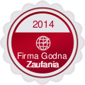 Firma Godna Zaufania 2014 - P.U.H. Darmot